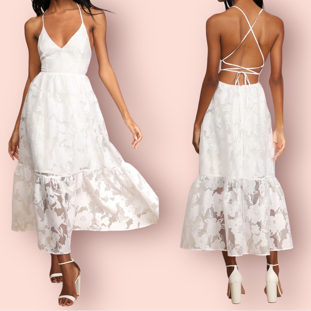 Lulu’s Feeling Like Forever Organza Dress
